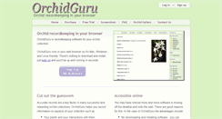 Desktop Screenshot of orchidguru.net
