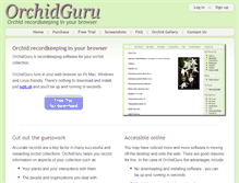 Tablet Screenshot of orchidguru.net